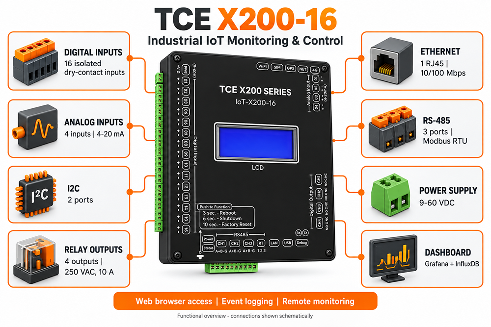 TCE X200-16 EMS Controller